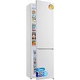 Midea Combi No Frost Fridge 55 cm Wide x 180 cm White &ndash; Fridge Freezer 199 L + 71 L Freezer &ndash; Low Consumption Fridge with Ver