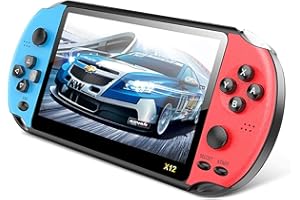 Astarama Console di Gioco Portatile Retro Console per Videogiochi, Schermo LCD da 5,1 Pollici Doppio bilanciere 8 GB di Memoria incorporata 3000+ Giochi Classici Batteria Ricaricabile Uscita AV