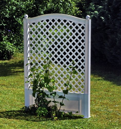 Spalier 100cm weiß, 1 Stück