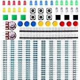 Elegoo Electronics component pack with resistors, LEDs, Switch, Potentiometer for Arduino UNO, MEGA2560, Raspberry Pi
