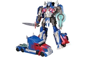 TAIPPAN Transformable Toys, Transformable Optimus Prime Toy, Deformed Car Robot, Autobots Toys, Transformable Toys Car Robot Car Toy, Transformable Action Figure Toy for Kids Gifts (H)