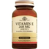 Solgar Vitamin E 400 IU 268 Mg, 50 Softjel Kaps&uuml;l