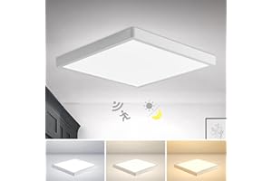 ‎COMBUH Combuh LED Deckenleuchte mit Radar Bewegungsmelder, 28W 2800LM Ø30CM Flach Deckenlampe mit Tageslichtsensor Innen, 3000K~6000K Ultra Dünn 2,5CM Lampen Deckenlampen für Flur Treppe Veranda Balkon