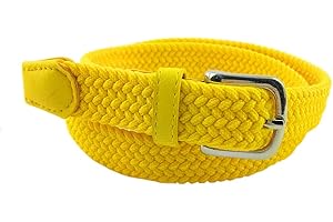 MixYourBeauty MYB Hochwertiger Flechtgürtel für Mädchen und Jugen - Geflochtene Gürtel - in verschiedenen Farben und Größen