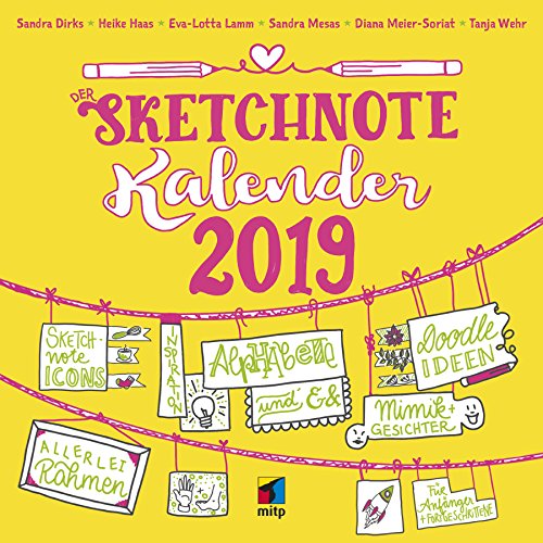 Dein Sketchnote Kalender 2019 (Wandkalender) (mitp Kreativ)