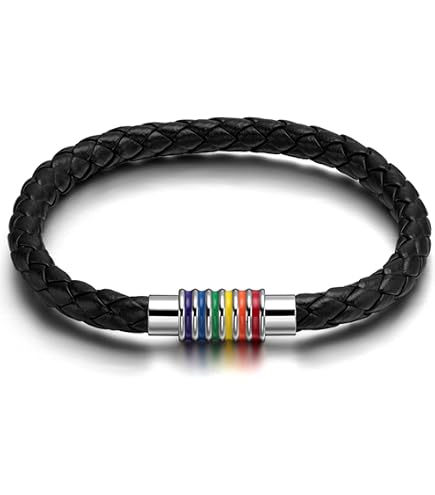 10 Bracelets LGBT Arc-en-ciel Ajustables - Accessoire Pride Unisexe Pour événements LGBTQ+ Et Festivals