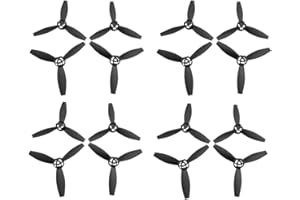 ZYGY 16PCS Propellers for Parrot Bebop 2 Accessories FPV Quadcopter Black Blade Spare Parts Drone