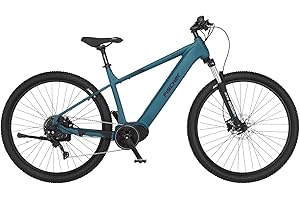 ‎FISCHER FISCHER E-Mountainbike MONTIS 4.1i, Elektrofahrrad für Damen und Herren, Mittelmotor 80 Nm, 36 V Akku