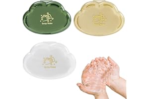 CSENASON Soap Flakes, 3 Pack Portable Travel Soap Flakes 150pcs, Mini Soap Paper Disposable Soap Sheets for Travel, Outdoor, Camping Hiking