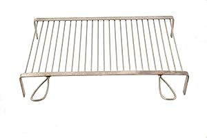 BG92X GRATICOLA AMIATA GRIGLIA CM 60x37 ACCIAIO INOSSIDABILE - CRUCCOLINI