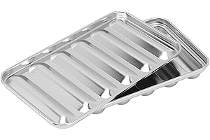 TOPINCN Stampo per Salsicce, Stampo per Salsicce in Acciaio Inossidabile 304 Stampo per Hot Dog Integratore Alimentare per Bambini Stampo per Salsicce di Carne