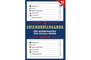 Lösenordsloggbok: Lösenordsloggbok med alfabetiska flikar