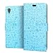 Produktbild Sony XA1 Plus Hülle RIFFUE® Premium Kunst PU Leder Tasche im Bookstyle Klapphülle mit Weiche Silikon Handyhalter Lederhülle für Sony Xperia XA1 Plus (5.5 Zoll) Brieftasche - Blau