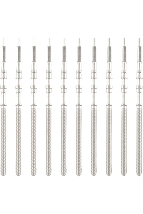 Kit De Tiges Et Couronnes Pour Montre Akozon - 8mm - Accessoires Réparation Horlogerie