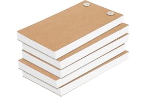 OUKENS 5PCS Hand Flip Picture Book Flip Book Kit, Flipbook Vuoto Carta da Disegno, Strumenti di Pittura Per Bambini Per Disegnare, Schizzi E Creazione di Cartoni Animati