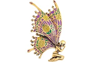 CCAIPU Brosche für Damen, Schmetterling Ballerina Strass Brosche Baum des Lebens Blatt Perle Broschen, Schmuck Geschenke für Frauen Mädchen