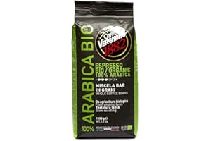Caffè Vergnano 1882 100% Arabica Bio Whole Bean Coffee - 1 Pack x 1 Kg