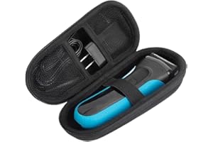 FiTspi Etui podróżne do golarki elektrycznej Braun Series 3/5 3040s 3010S 5018s 5140s, męska golarka elektryczna, twarda torba podróżna, pokrowiec ochronny do przechowywania
