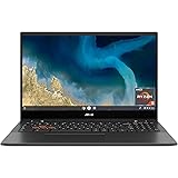 ASUS Chromebook CM5500FDA-E60241 Ordinateur Portable Tactile et Convertible 15" FHD (Ryzen 3 3250C, RAM 8 Go DDR4, SSD PCIE 1