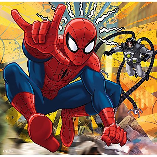 Trefl-34822-Puzzle-3-in-1-Die-Welt-von-Spiderman