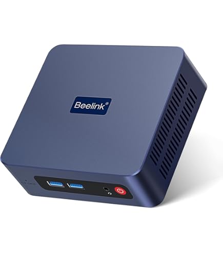 Beelink GTR4 AMD Ryzen 9 4900H; Mini PC 32GB DDR4 RAM 500GB