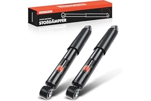 Frankberg 2x Amortisseur à gaz Arrière Gauche Droite 465mm Pression de gaz Compatible avec Ducato Camionnette 250 Ducato Bus 250 Boxer Bus Remplacer# 345700,1355822080