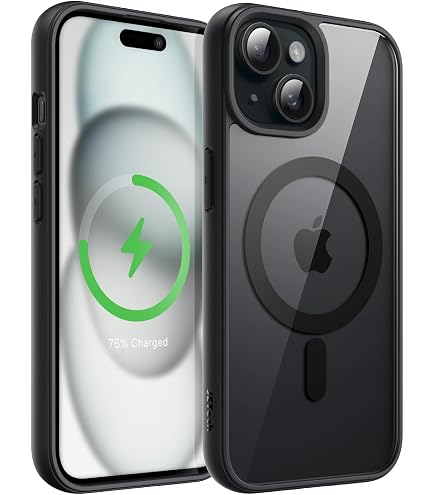 JETech Hülle Für IPhone 15 Pro (6,1 Zoll) – MagSafe Kompatibel, Stoßfest, Dual Layer Schutz, Magnetisch