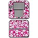 Produktbild Nintendo 2DS Designfolie "Hawaii Magenta" Skin Aufkleber für 2DS