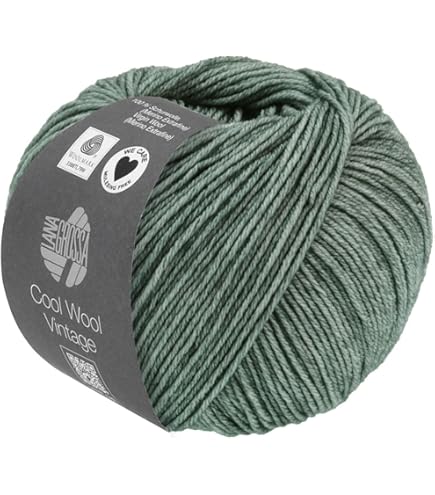 LANA GROSSA Lucciola Strickgarn - 130m/50g Mit Metallglanz, Merinowolle & Alpaka