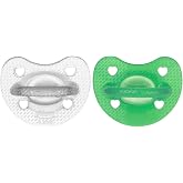 Chicco PhysioForma Gommotto Luxe, Silicone Pacifier 6-16 Months, Set of Soft and Delicate Pacifiers, Support Physiological Br
