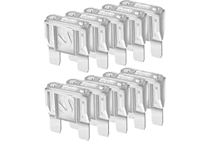 Gebildet 10piezas de Fusibles de Cuchilla Maxi APX, Fusibles de Repuesto de 80A para Coches, Camiones, Casas Rodantes, Barcos, Automoción, Vehículos Campers,Todoterrenos