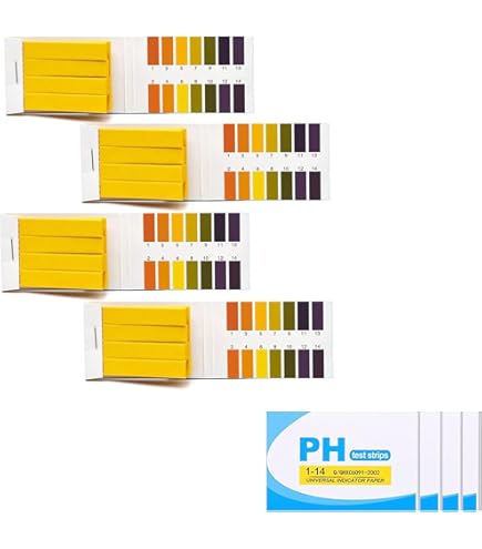 Strisce Teste PH 80 Pezzi - Cartina Tornasole 1-14 Per Acquario, Piscina, Stagno - Foto 2