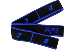 BIQING Bandes de Boucle d'exercice Bandes Latines Extensibles élastiques d'extension15-20kg Bande de Résistance Fitness pour Yoga Pilates Danse Training Gymnastique Entraînement Adult/Kids.