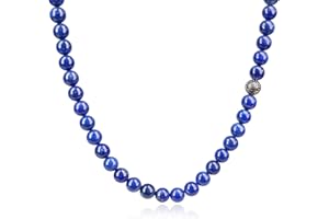 COAI Collier Perle Pierre Symbole de Longévité Homme Femme