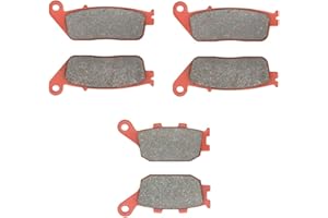 MEXITAL cerámica Pastillas de freno Delanteras + Traseras para HONDA CB 600 F Hornet (98-12) CBF 600 N (08-09) CBF 1000 (06-10) CBF 1000 F (10-15) Ninja 650 EX 650 ABS (17-22)