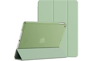 JETech Funda para iPad 10,2 Pulgadas (2021/2020/2019 Modelo, 9.ª/8.ª/ 7.ª Generación), Carcasa con Auto-Sueño/Estela (Verde Matcha)