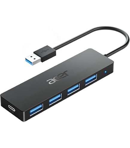 Equip 4-Port USB 3.0 Hub, Schwarz – Mehr USB-Anschlüsse Für Laptop & PC