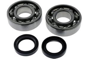 KH-PERFORMANCE Kurbelwellenlager Set C3 KH inklusive Wellendichtringe kompatibel mit Citystar 50cc, Django, JetForce