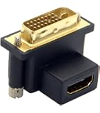 Chenyang HDMI Auf DVI Adapter - 180/360° Drehbar, Vergoldet, Bidirektional