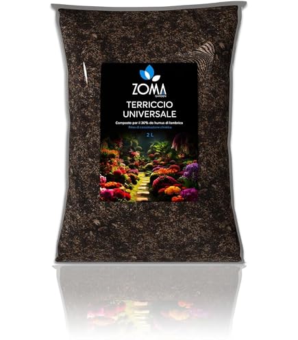 LEADER Terriccio Universale Uniplus 20L – Con Fertilizzante E Perlite Per Piante Verdi E Da Fiore, Interno Ed Esterno - 2