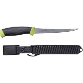 Morakniv, M-11892, Fishing AA8Comfort Fillet155, fileto bı&ccedil;ağı, Sandvik &ccedil;eliği, TPE plastik sap, plastik kılıf, &ccedil;ok renkli, t