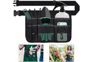 KBNIAN Sac à outils pour électricien, avec ceinture réglable, sac à outils multifonction, pour électriciens, menuisiers, artisans, unisexe