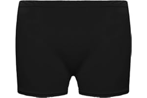 LUXE DIVA Kids Microfiber HOT Pants Girls Knickers Lycra Dance Shorts Gym NEON Party Dress Costume 5-12 Years of Age