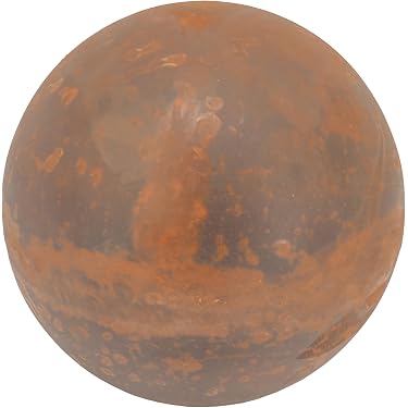 Alpine Corporation Supporto Per Sfera Decorativa Da Giardino - Altezza 61 Cm - In Metallo Con Finitura Verniciata A Polvere Nero - Reggi Sfera Per Arredo Esterno