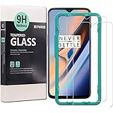 Ibywind Screen Protector for OnePlus 6T,9H Tempered Glass Screen Protectors with Easy Install Kit-Transparent