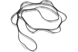 MXTECH Anneau de chaîne Yoga Swing Yoga Swing Extension Strap, Daisy Chain Ring Climbing Group, Extension