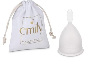 UMOI Reusable Menstrual Cup Single Cup in Size S and Transparent - Practical & Reliable Alternative to tampons & Pads