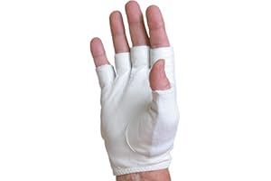 Tourna Sports Tennis and Pickleball Glove - Mens Half Finger