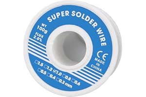 DIAONIAN 1.0mm 100g Stagno,Filo Di Saldatura,Stagno Per Saldare,Stagno Saldatura,Filo Per Saldatura a Nucleo Di Colofonia Per Saldatura Elettrica,Filo Stagno Per Saldatura Elettrica e riparazione