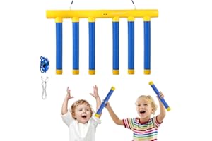 GAHWA Catching Sticks Games,Falling Sticks Catching Game,2025 New Falling Sticks Catching Game Toy Hand Eye Coordination Training Toy, 3 Adjustable Speed Adjustable Catching Sticks Game Toy (Blue)